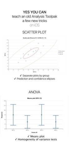 StatPlus Статистика и анализ для iOS — скриншот 2