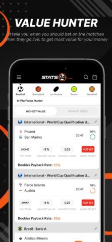 Stats24: Stats and predictions для iOS — скриншот 4