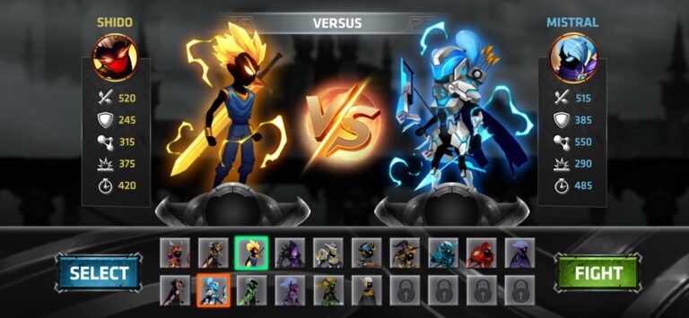 стикмен легенды: офлайн игра для iOS — скриншот 1