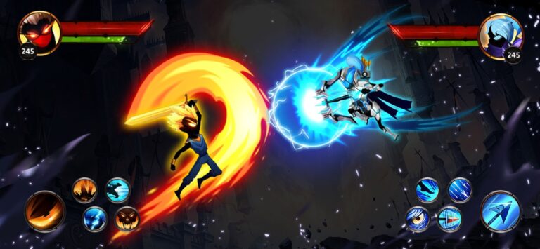 стикмен легенды: офлайн игра для iOS — скриншот 2