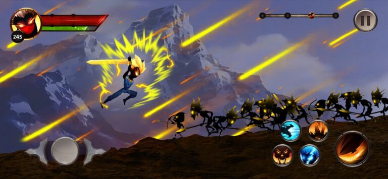 стикмен легенды: офлайн игра для iOS — скриншот 5