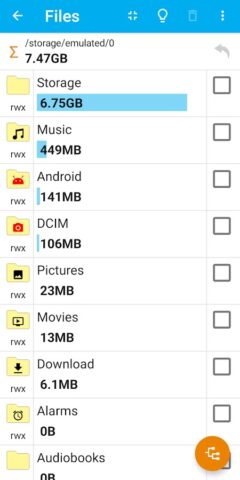 Storage Space для Android — скриншот 3