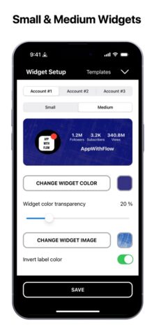 Streamer Widgets for Twitch для iOS — скриншот 3