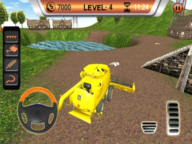 Летний фермерский симулятор деревни 2017 для iOS — скриншот 4