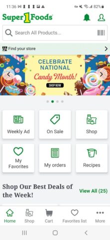 Super 1 Foods для Android — скриншот 4