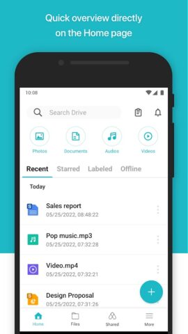 Synology Drive для Android — скриншот 1