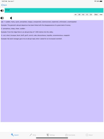 Synonyms English Dictionary — скриншот 2