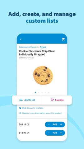 Sysco Shop для Android — скриншот 4
