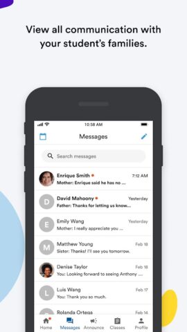 TEACHERS | TalkingPoints для Android — скриншот 2