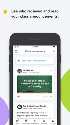 TEACHERS | TalkingPoints для Android — скриншот 4