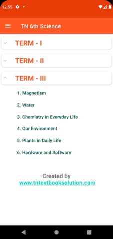 TN 6th Science Guide для Android — скриншот 5