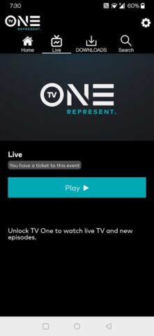 TVOne – Stream Full Episodes для Android — скриншот 5
