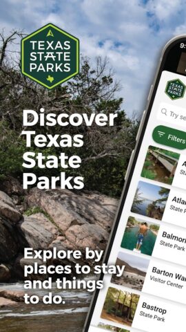 TX State Parks Official Guide для Android — скриншот 1