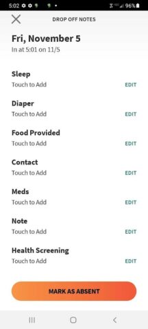 Tadpoles Parents для Android — скриншот 3