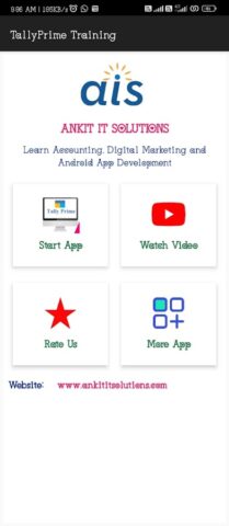 Tally Prime Training App для Android — скриншот 2