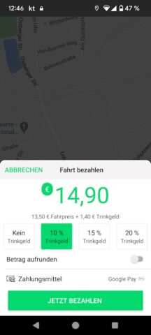 Taxi Deutschland для Android — скриншот 4