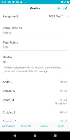 TeacherEase для Android — скриншот 3