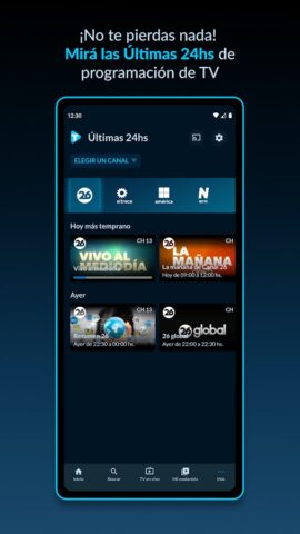 Telecentro Play для Android — скриншот 5