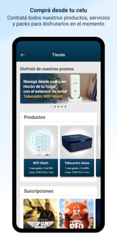 Telecentro Sucursal Virtual для Android — скриншот 2