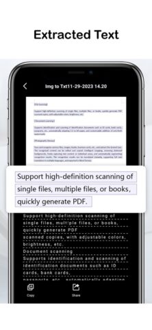 сканер текста для iOS — скриншот 2
