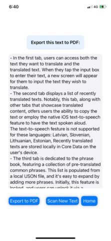 сканер текста для iOS — скриншот 4