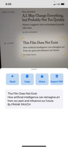сканер текста для iOS — скриншот 5