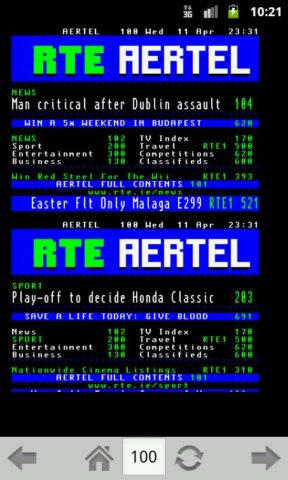 TextTV для Android — скриншот 5