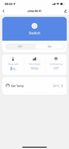 Thermex home для iOS — скриншот 5