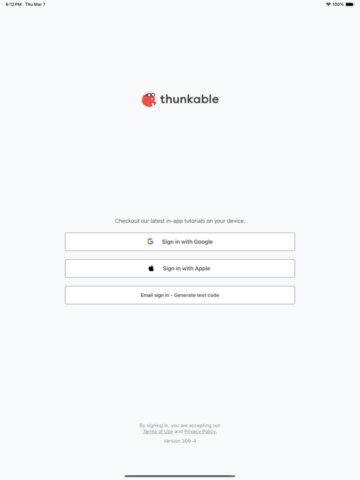 Thunkable Live для iOS — скриншот 1
