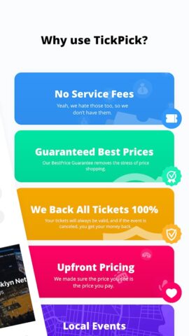 TickPick — Live Event Tickets для Android — скриншот 2