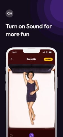 Tickle Her — Brunette edition для iOS — скриншот 1