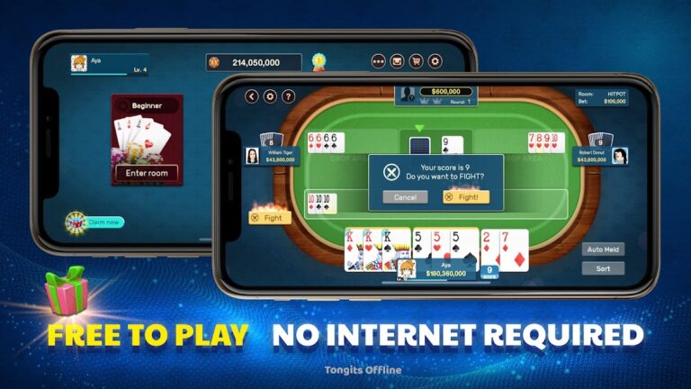 Tongits Offline для Android — скриншот 3