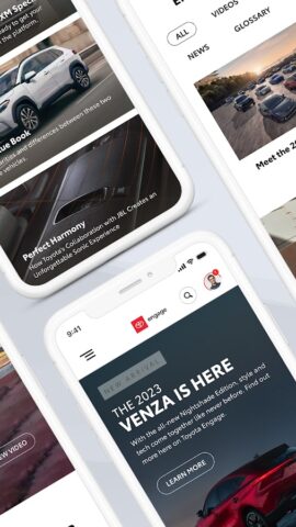 Toyota Engage App для Android — скриншот 1