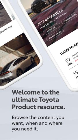 Toyota Engage App для Android — скриншот 2