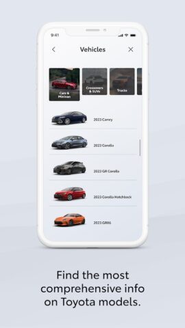 Toyota Engage App для Android — скриншот 3