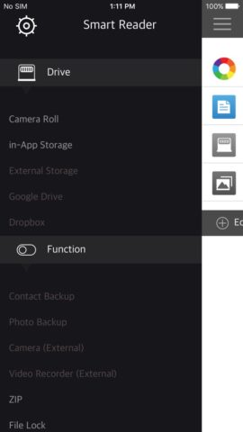 Transcend Smart Reader для iOS — скриншот 2