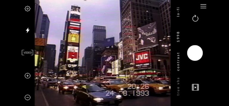 True VHS — 90s Vintage camera для iOS — скриншот 5