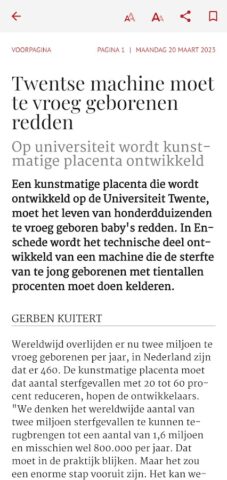 Tubantia — Digitale krant для Android — скриншот 5