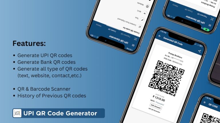 Payment QR Code Generator для Android — скриншот 1
