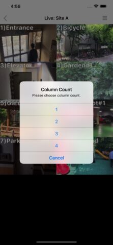 VMS Client для iOS — скриншот 4