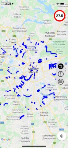 Велодорожки для iOS — скриншот 1
