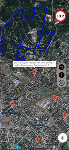 Велодорожки для iOS — скриншот 3