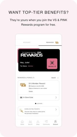 PINK—Clothing, Beauty & More для Android — скриншот 1