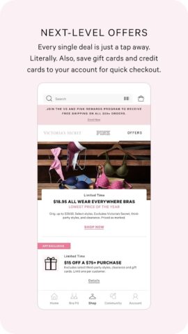 PINK—Clothing, Beauty & More для Android — скриншот 4