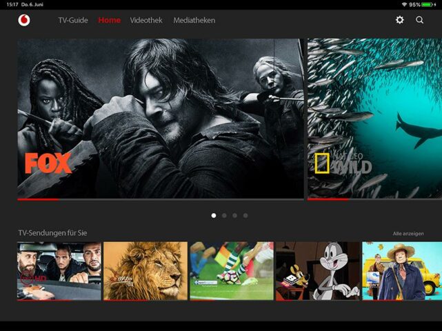 Vodafone GigaTV для Android — скриншот 5