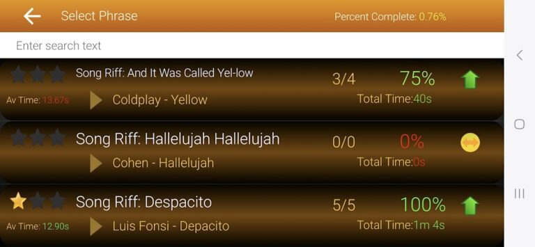 голос обучение — петь для Android — скриншот 4