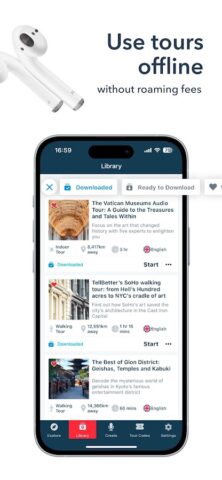 VoiceMap: Audio Tours & Guides для Android — скриншот 5