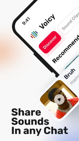 Voicy: Meme Soundboard & SFX для Android — скриншот 1