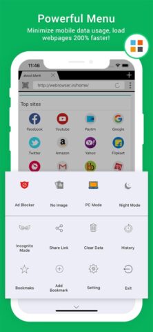 We Browser — Fast Surfing для iOS — скриншот 4