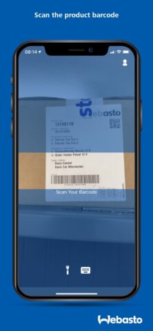 Webasto Service App для iOS — скриншот 2